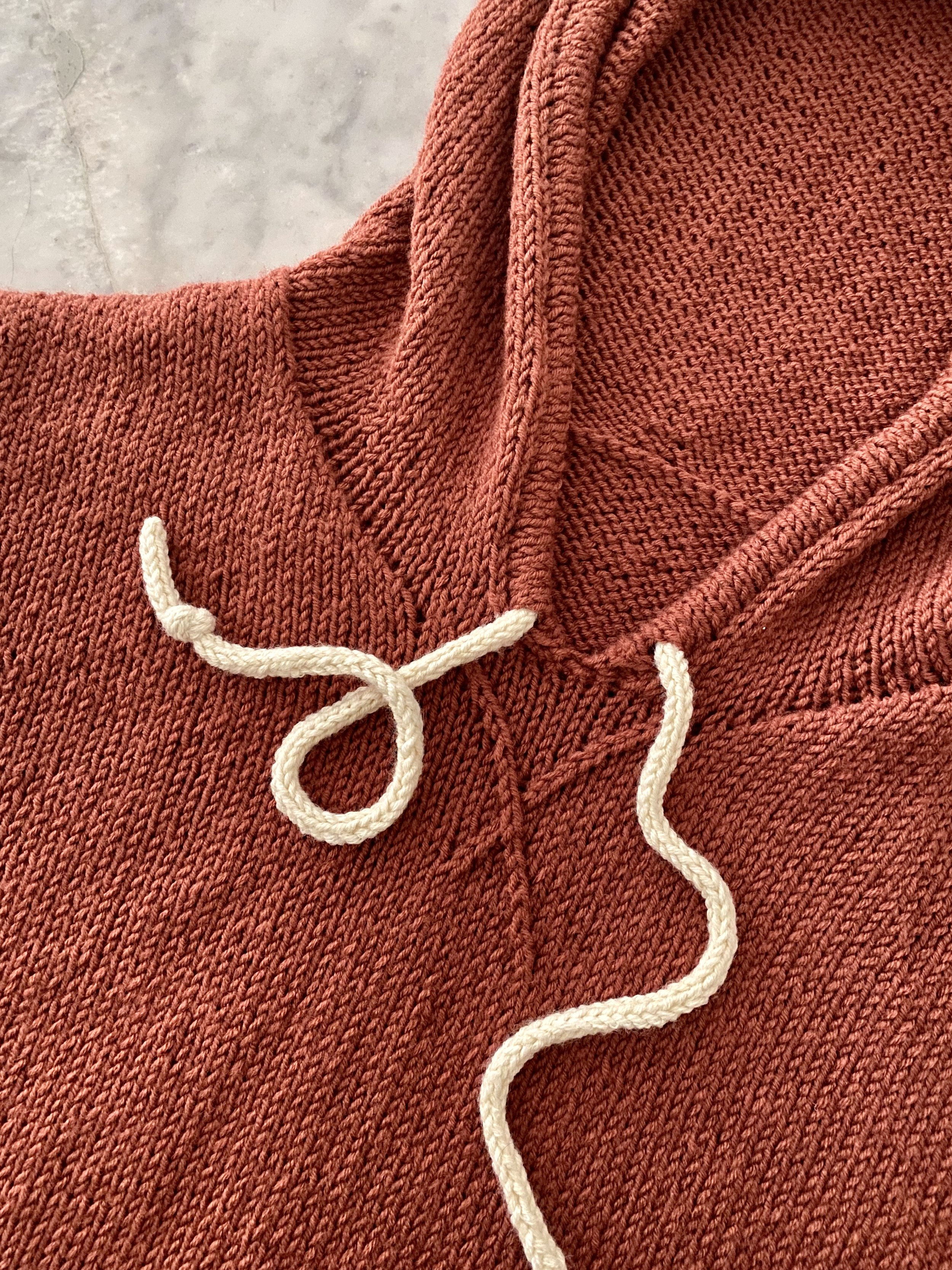 Spring League Sleeveless Hoodie FREE Knitting Pattern — Two Spring League Sleeveless Hoodie FREE Knitting Pattern — Two